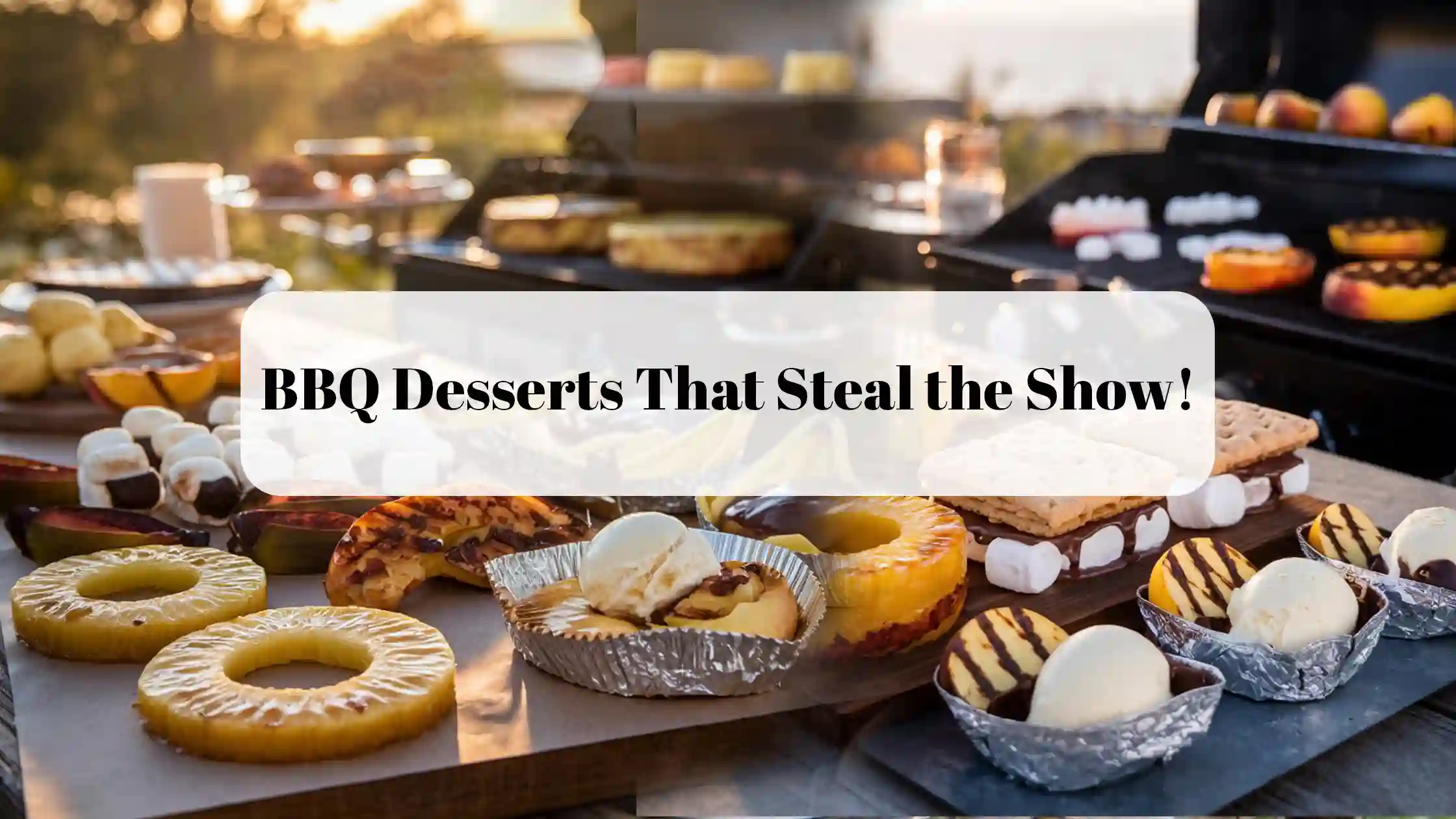 bbq dessert steal the show