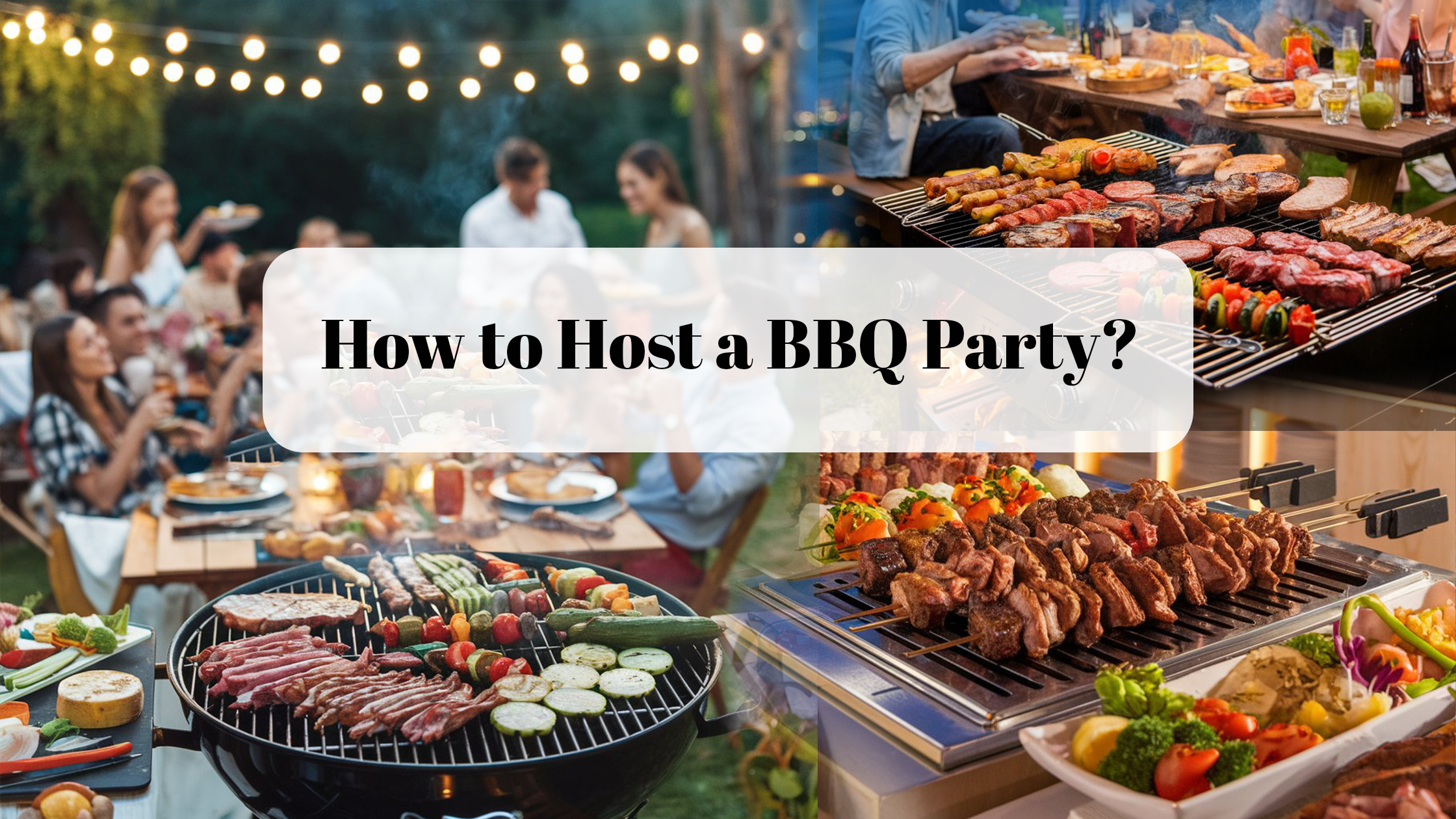 how to host a bbq party