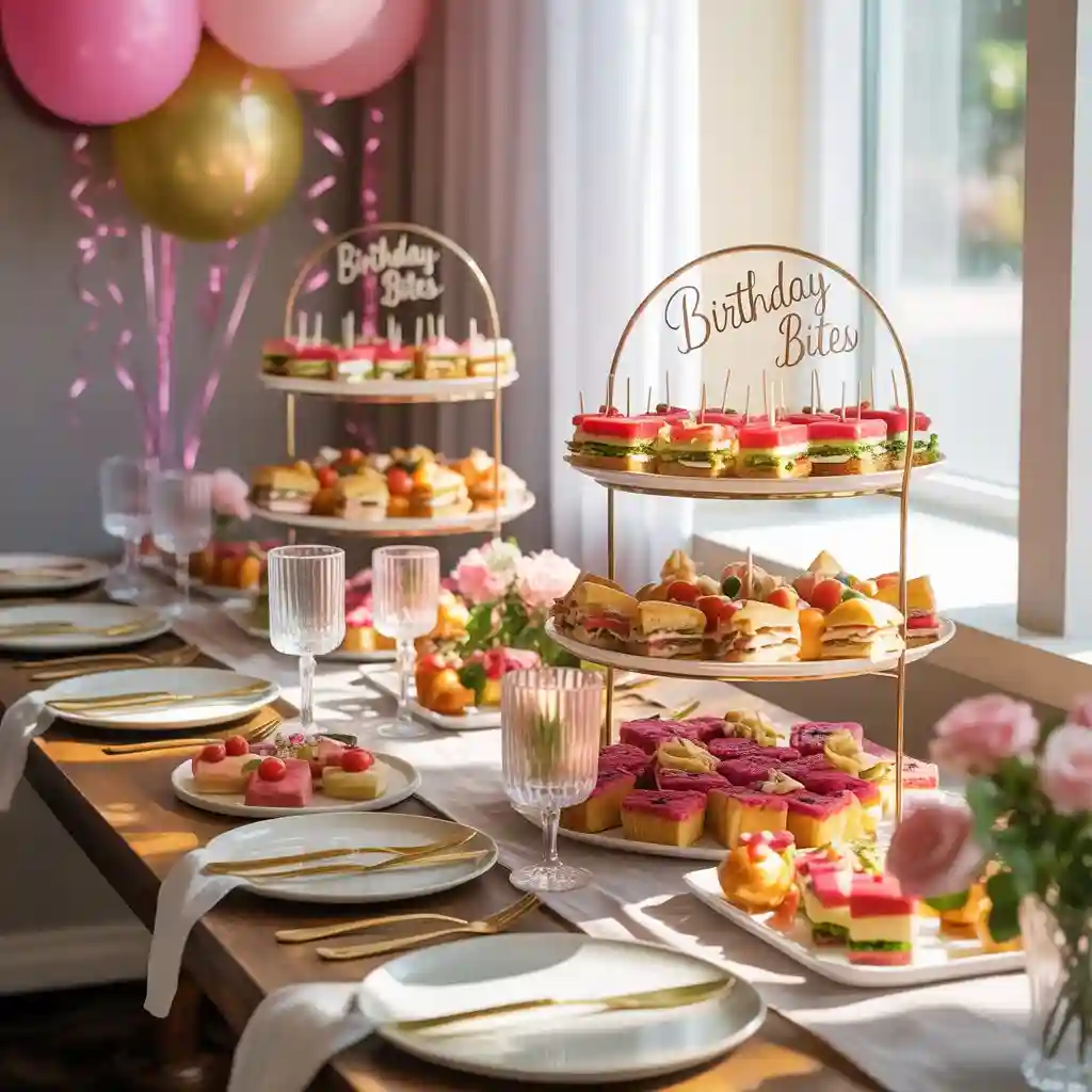 birthday catering menu ideas dubai