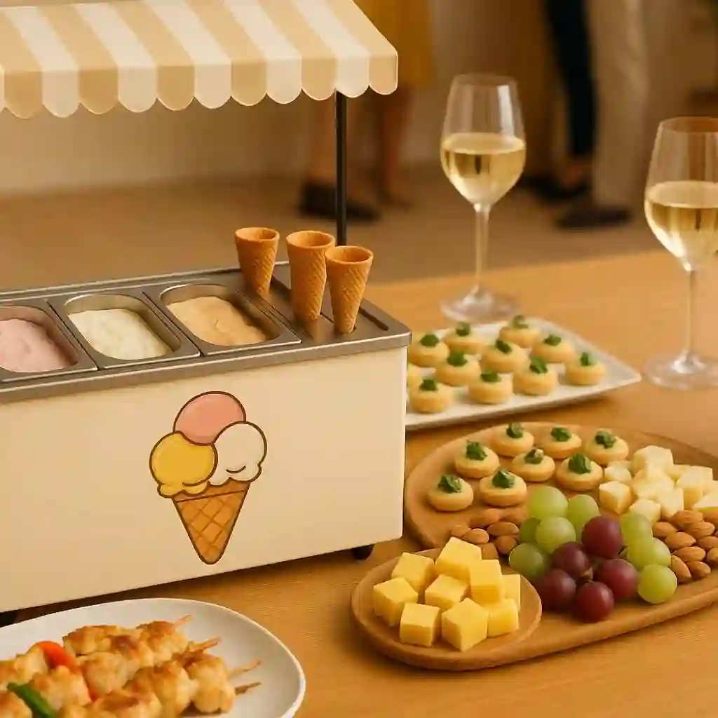 wedding ice cream catering dubai