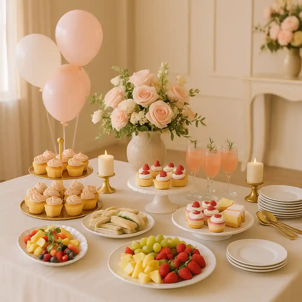 baby shower food ideas catering in dubai