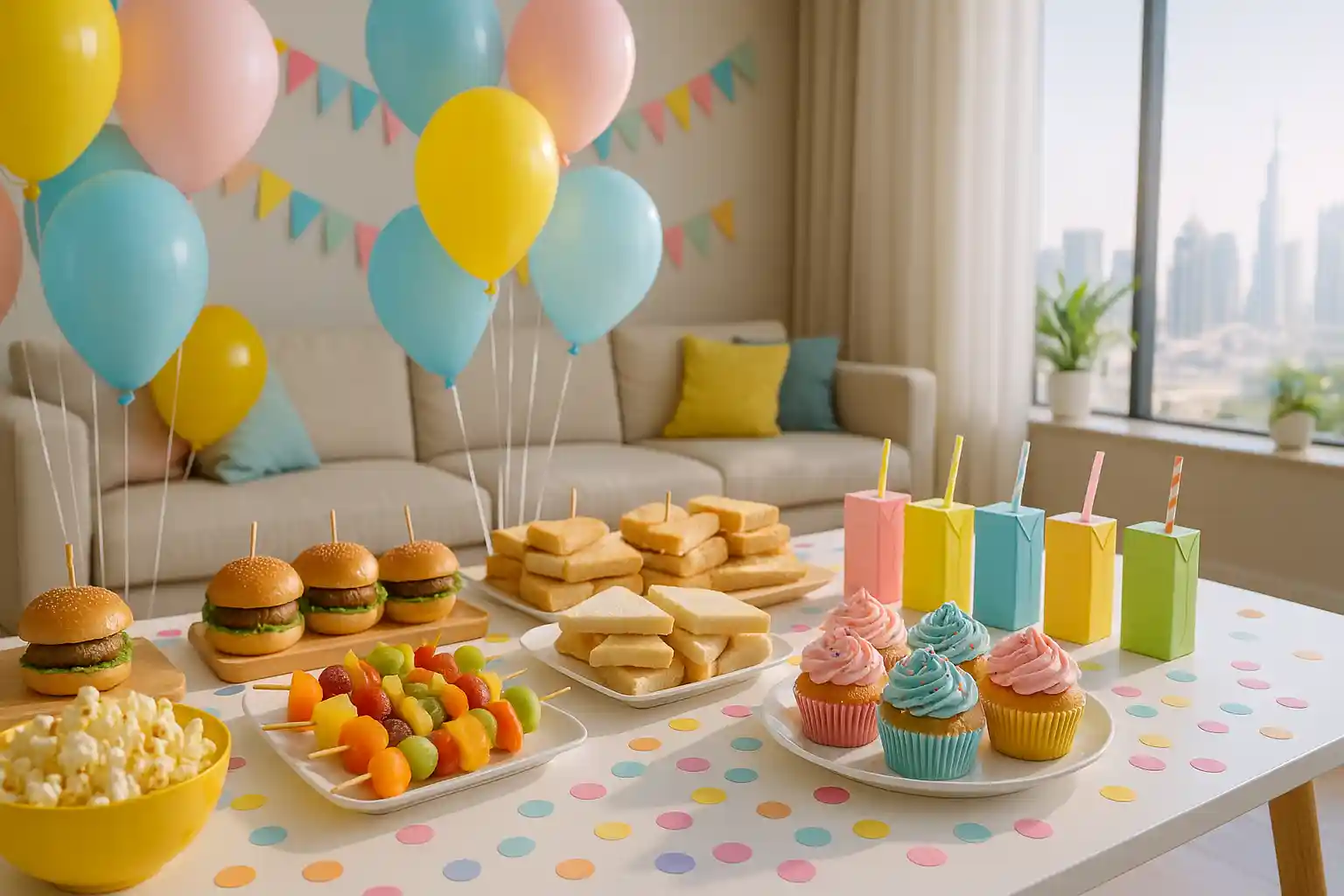 10 Kid-Friendly Home Birthday Party Food Ideas in Dubai