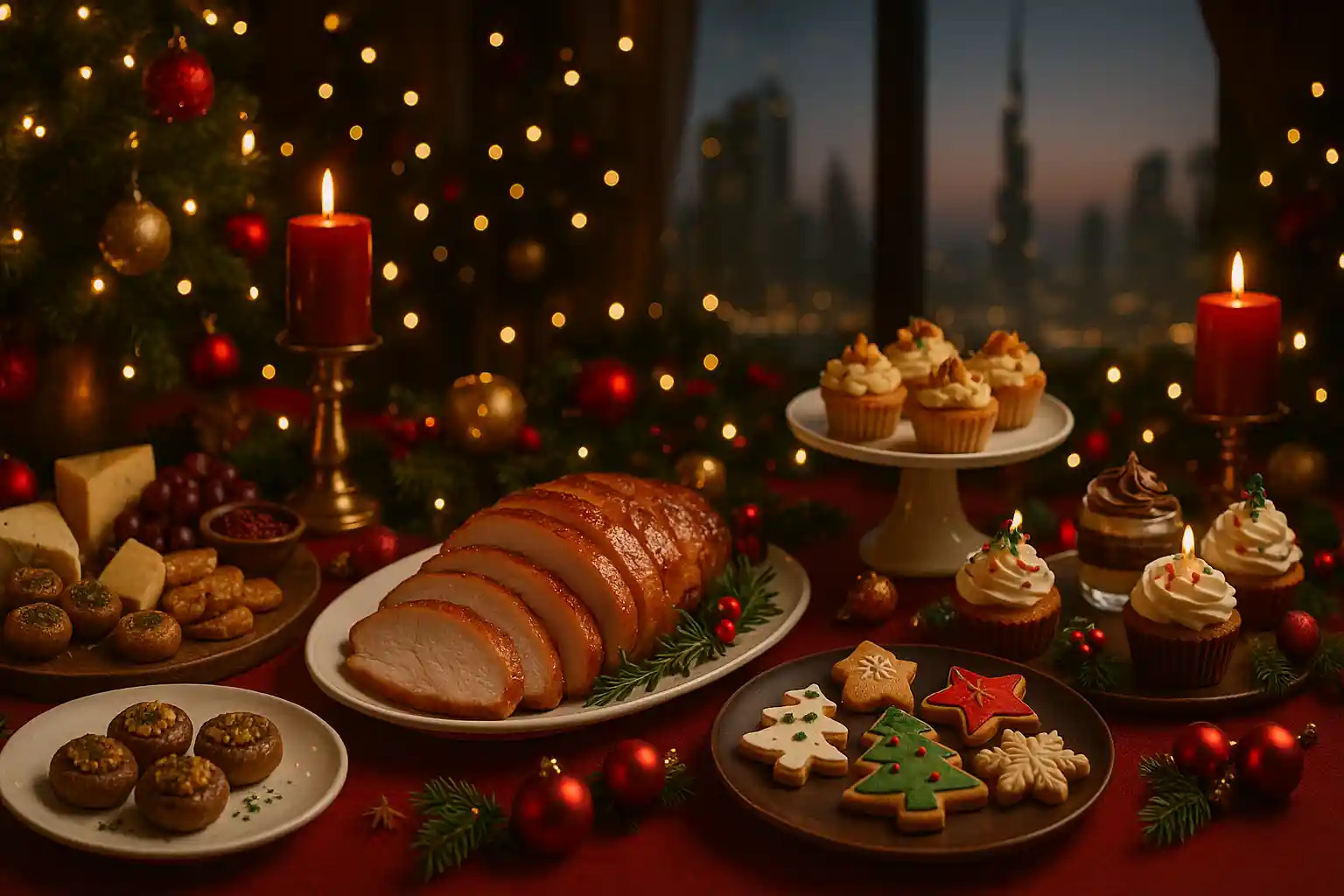 Christmas Festive Food Ideas in Dubai