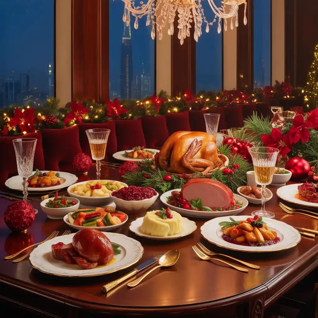 Christmas Dinner Catering Dubai