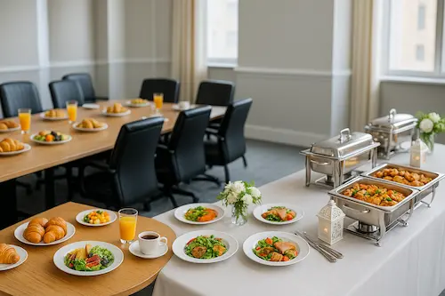 corporate lunch catering dubai