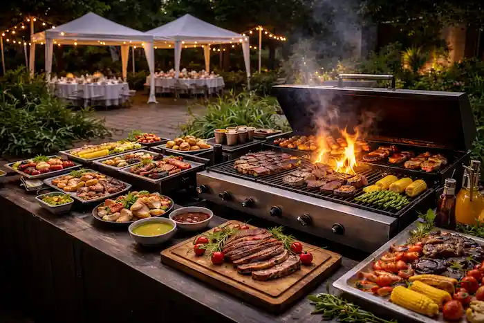 Live BBQ Event Catering
