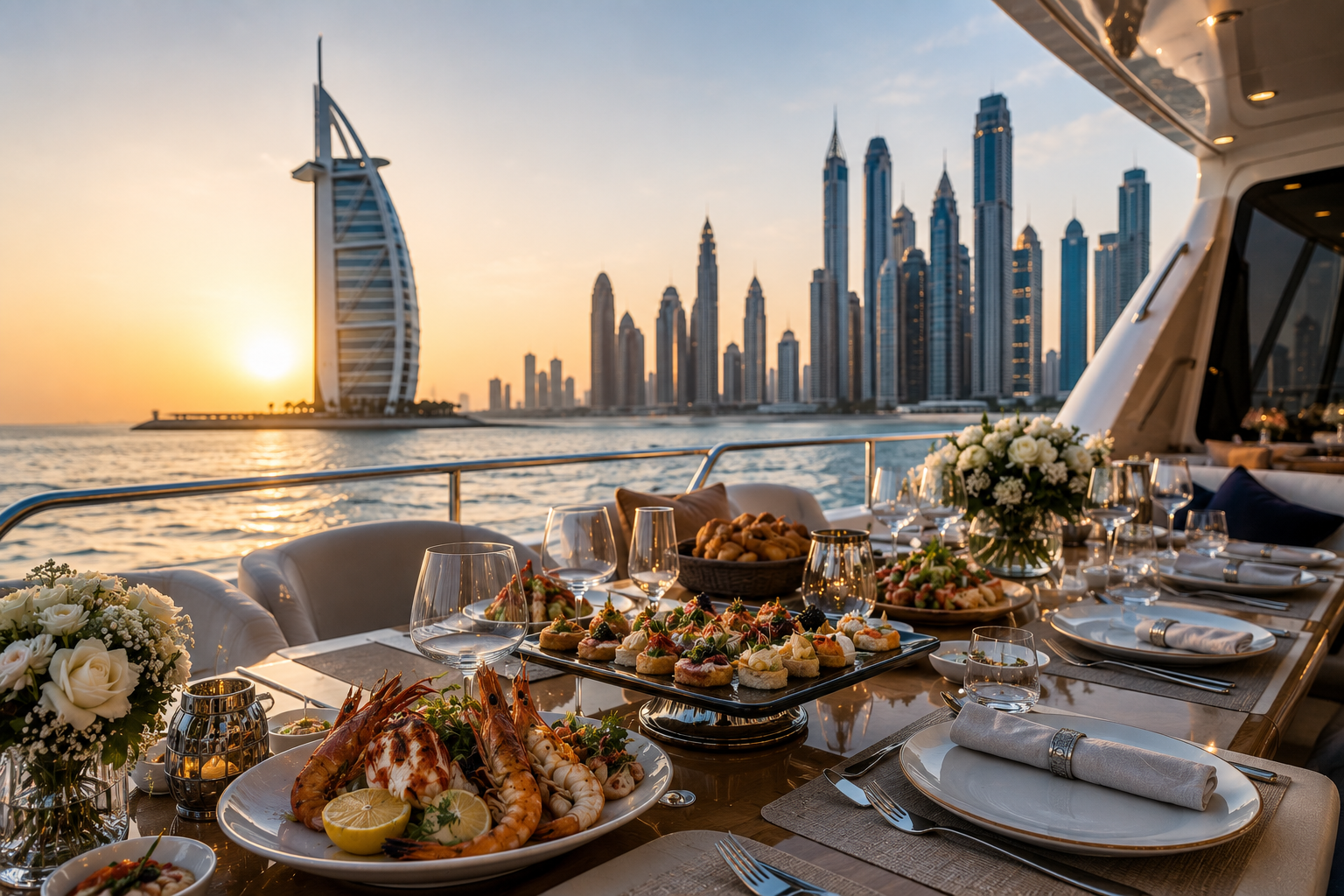 Yacht & Destination Catering Dubai: Your Complete Guide to Luxury Event Dining